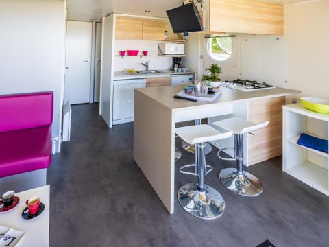 MOBILHOME 4 personnes - LUMIERE Premium ILOT - Vue sur mer