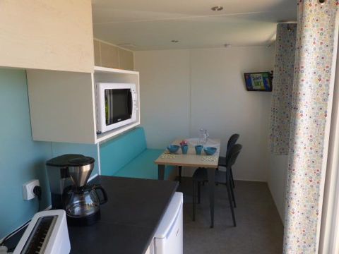 MOBILHOME 3 personnes - INTIME Premium plus Vue mer Dim.