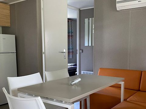 Mobilhome 6 personnes - Comfort XL | 3 Ch. | 6 Pers. | Terrasse surélevée | Clim.