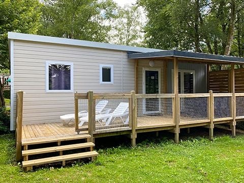 MOBILHOME 6 personnes - Premium | 3 Ch. | 6 Pers. | Terrasse surélevée | Clim.