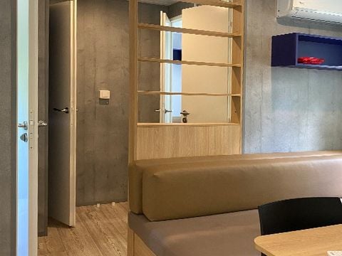 MOBILHOME 6 personnes - Premium | 3 Ch. | 6 Pers. | Terrasse surélevée | Clim.