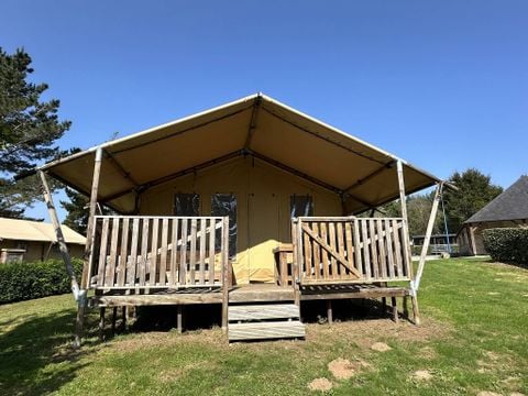 TENTE TOILE ET BOIS 6 personnes - Safari Lodge | 3 Ch. | 6 Pers. | Clim.