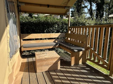 LODGE 5 personnes - Tente Lodge | 2 Ch. | 4/5 Pers. | Terrasse simple | Sans SDB