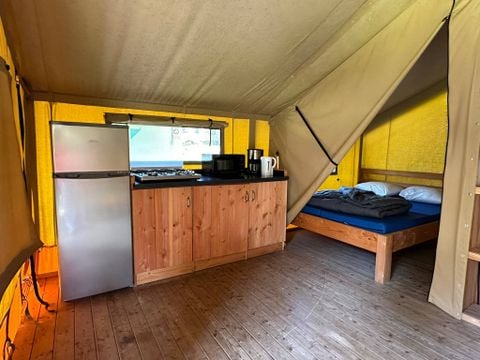 LODGE 5 personnes - Tente Lodge | 2 Ch. | 4/5 Pers. | Terrasse simple | Sans SDB