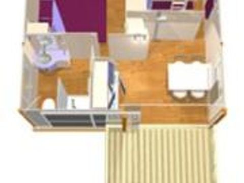 CHALET 4 personnes - CH2 20 m²