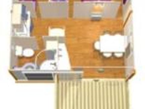 CHALET 5 personnes - CH2 24 m²
