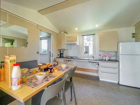 MOBILHOME 4 personnes - RESIDENTIEL ACCÈS PMR 2 chambres 4/6 pers. 