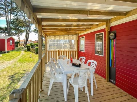 Mobilhome 6/8 personnes - RESIDENTIEL - 3 chambres