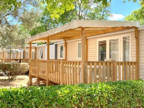 MOBILHOME 6 personnes - LE GRAND CHARME CLIMATISE