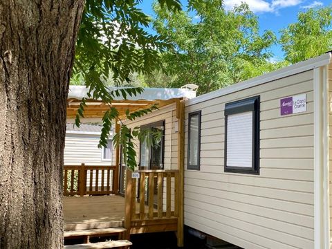 MOBILHOME 6 personnes - LE GRAND CHARME CLIMATISE