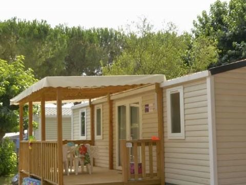 MOBILHOME 6 personnes - LE GRAND CHARME CLIMATISE