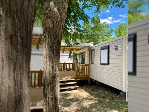 MOBILHOME 6 personnes - LE GRAND CHARME CLIMATISE