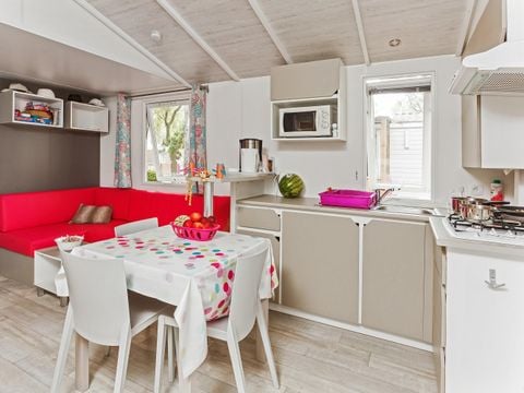 MOBILHOME 6 personnes - LE GRAND CHARME CLIMATISE