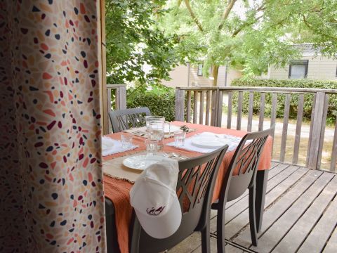MOBILHOME 4 personnes - LE PATIO CLIMATISE