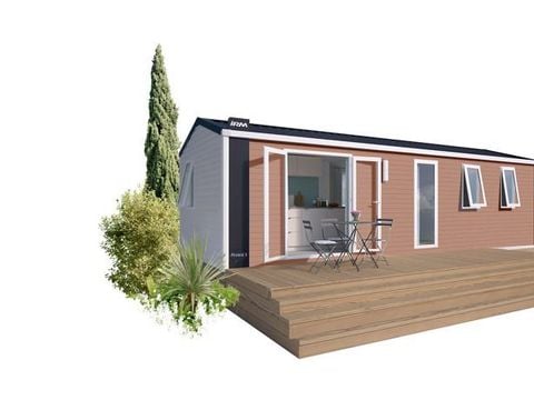 MOBILHOME 6 personnes - LE RIVIERA CLIMATISE 3 chambres