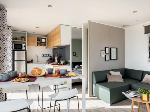 MOBILHOME 4 personnes - LE COTTAGE 2 CHAMBRES CLIMATISE + LAVE VAISSELLE