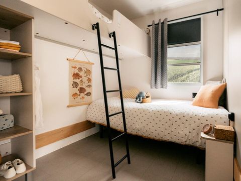 MOBILHOME 5 personnes - PRIVILEGE PMR - 5 Pers - 2 adultes - 3 enfants - 2 chambres