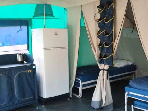 TENTE 5 personnes - Tente Navajo 4 Pièces 6 Personnes (4 adultes + 2 enfants) Sans Sanitaires