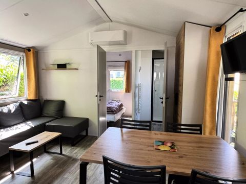 MOBILHOME 4 personnes - Authentique 3 Pièces 4 Personnes Climatisé + TV