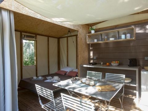 BUNGALOW 4 personnes - LODGE Maori sans sanitaire