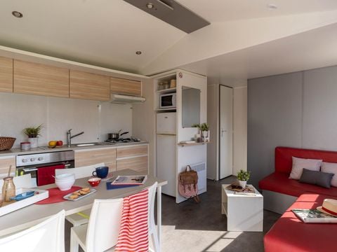 MOBILHOME 6 personnes - CABANE 3 chambres