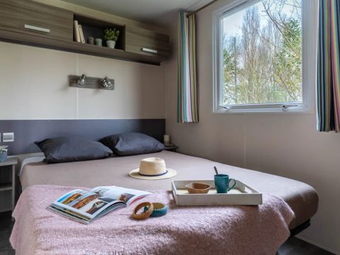 MOBILHOME 4 personnes - Cabane Premium 2 chambres
