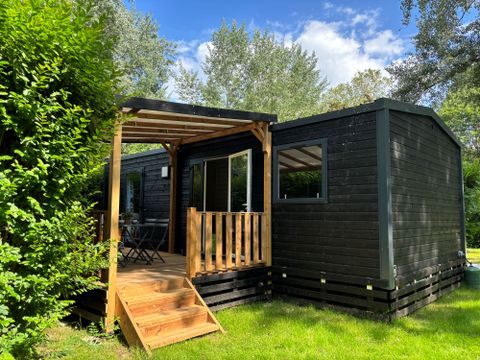 MOBILHOME 4 personnes - Cabane Privilège 2 chambres 2 salles de bain