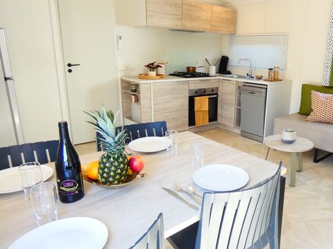 MOBILHOME 6 personnes - TRIO PREMIUM JACUZZI