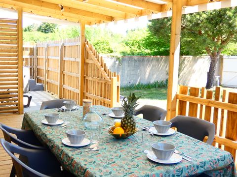 MOBILHOME 6 personnes - TRIO PREMIUM JACUZZI