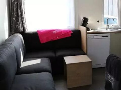MOBILHOME 4 personnes - Duo Premium 3 Pièces 4 Personnes Jacuzzi + Climatisé + TV