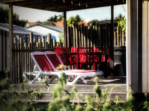 MOBILHOME 6 personnes - Trio Premium 4 Pièces 6 Personnes Jacuzzi + Climatisé + TV