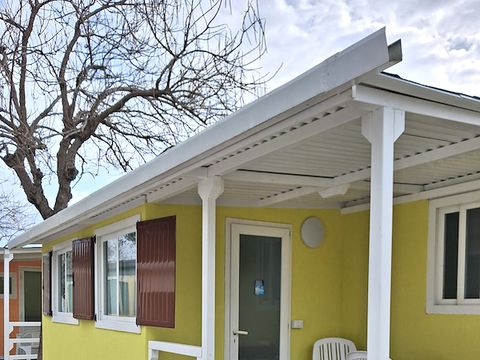 MOBILHOME 4 personnes - SENZA VISTA LAGO 30mq con terrazzo aperto