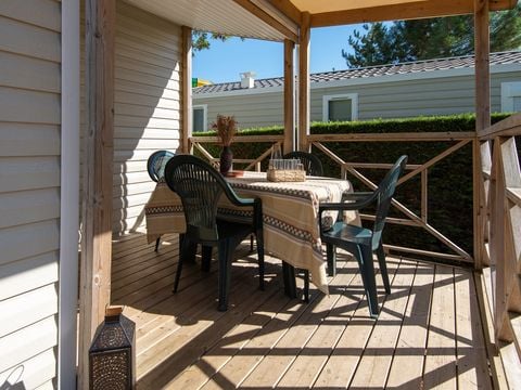 Mobilhome 6 personnes - COTTAGE - 2 Chambres - TV