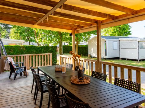 MOBILHOME 8 personnes - Tribu CONFORT Climatisé.