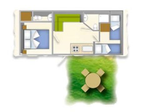 MOBILHOME 4 personnes - BAIA COMFORT