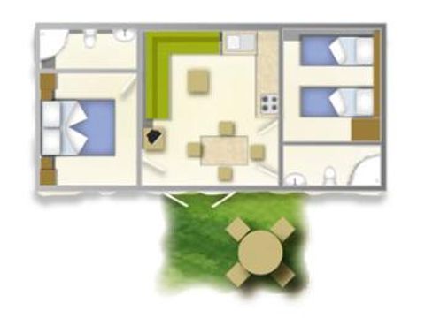 MOBILHOME 5 personnes - BAIA SUPERIOR