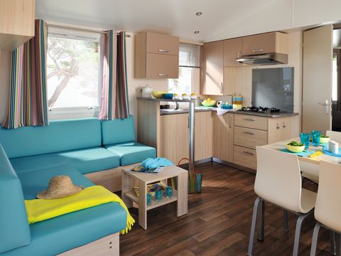 MOBILHOME 4 personnes - Comfort | 2 Ch. | 4 Pers. | Terrasse surélevée | Clim 