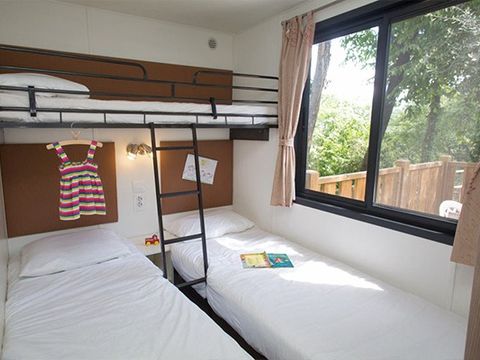 MOBILHOME 6 personnes - Comfort XL | 2 Ch. | 4/6 Pers. | Terrasse surélevée | Clim.