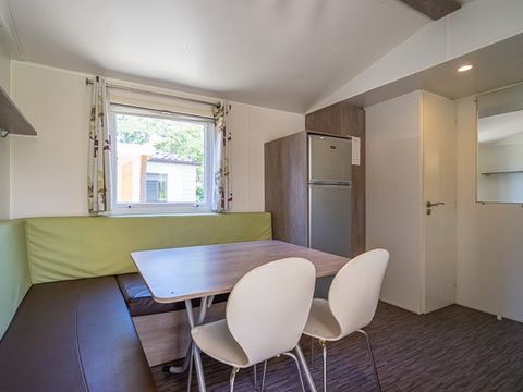 MOBILHOME 6 personnes - Classic | 2 Ch. | 4/6 Pers. | Terrasse surélevée | Clim.