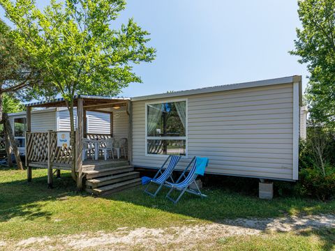 MOBILHOME 6 personnes - Comfort | 3 Ch. | 6 Pers. | Terrasse simple | Clim.