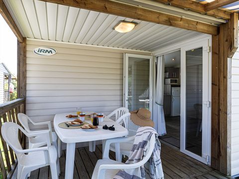 MOBILHOME 6 personnes - Comfort | 3 Ch. | 6 Pers. | Terrasse simple | Clim.