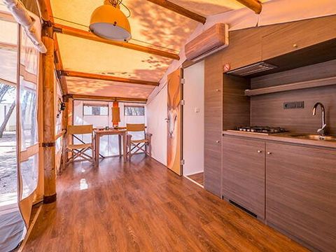TENTE 5 personnes - Tente Safari | 2 Ch. | 4/5 Pers. | Clim.