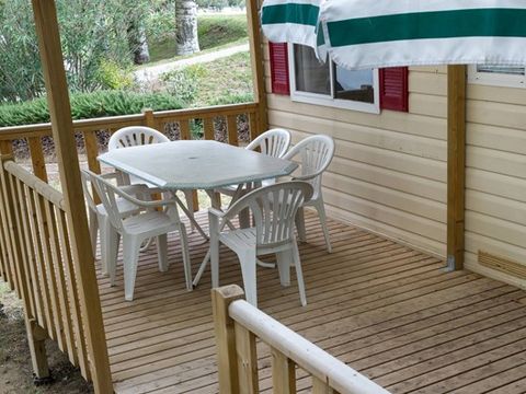 MOBILHOME 4 personnes - Classic | 2 Ch. | 4 Pers. | Terrasse surélevée | Clim.