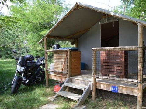 TENTE TOILE ET BOIS 2 personnes - Lodge - sans sanitaire