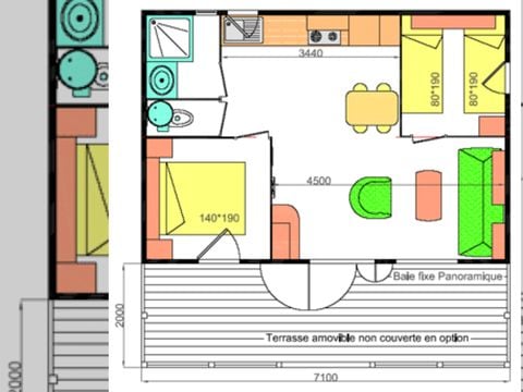 CHALET 6 personnes - 35m²