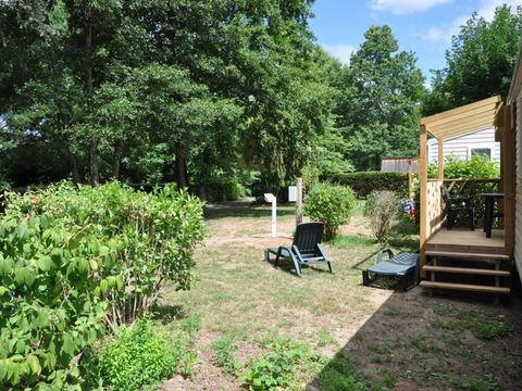 MOBILHOME 4 personnes - Mobil-Home Confort 25m² Loggia - 2 chambres + Terrasse couverte 4 pers