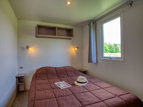 MOBILHOME 4 personnes - Mobil-Home Confort 25m² Loggia - 2 chambres + Terrasse couverte 4 pers