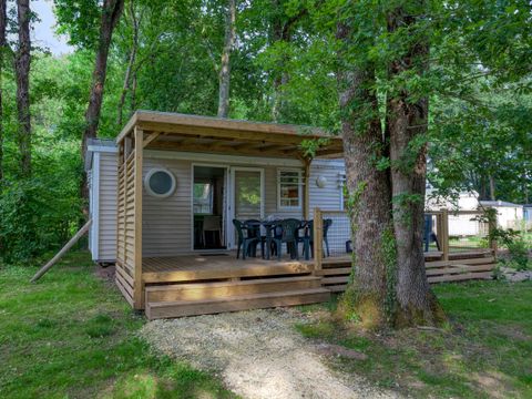 MOBILHOME 6 personnes - Mobil-Home Standard 30m² Trémolat - 3 chambres + Terrasse semi-couverte 6 pers