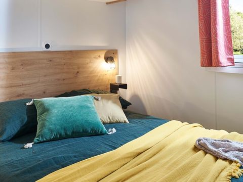 MOBILHOME 4 personnes - Mobil-Home Premium 29m² Bahia - 2 chambres + terrasse couverte + LV + TV + CLIM 4 pers