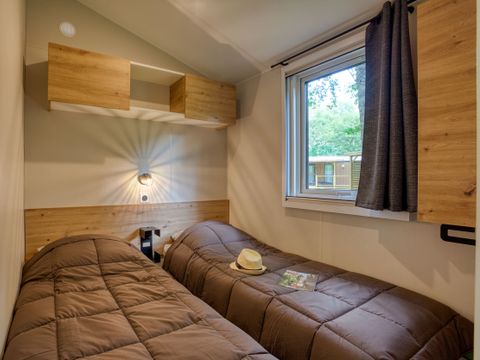 MOBILHOME 4 personnes - Mobil-Home Premium 33m² Bali - 2 chambres + Terrasse couverte+LV+TV+CLIM